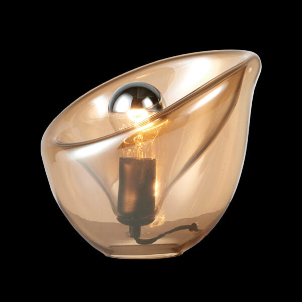 Arum Lily Glass Table Lamp