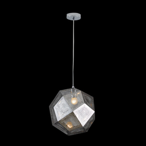 Stainless Steel Round Mesh Pendant