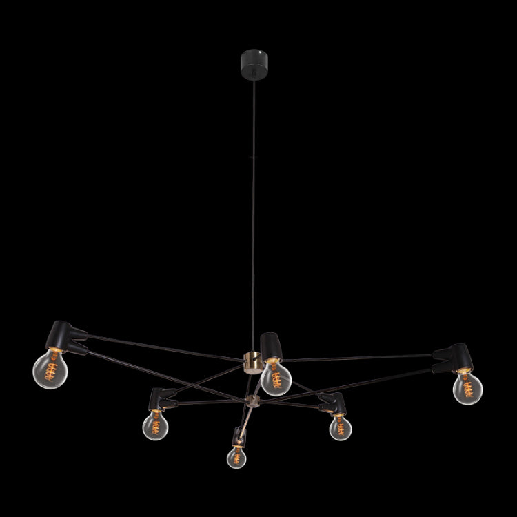 Six Light Linear Pendant