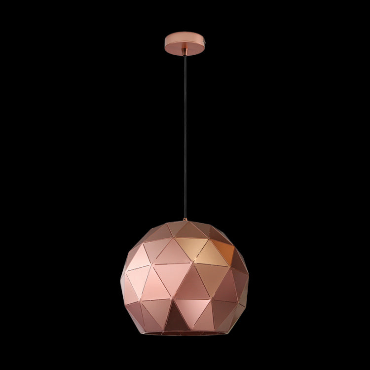 Medium Laser Cut Metal Ball Pendant