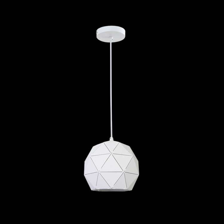 Small Laser Cut Metal Ball Pendant