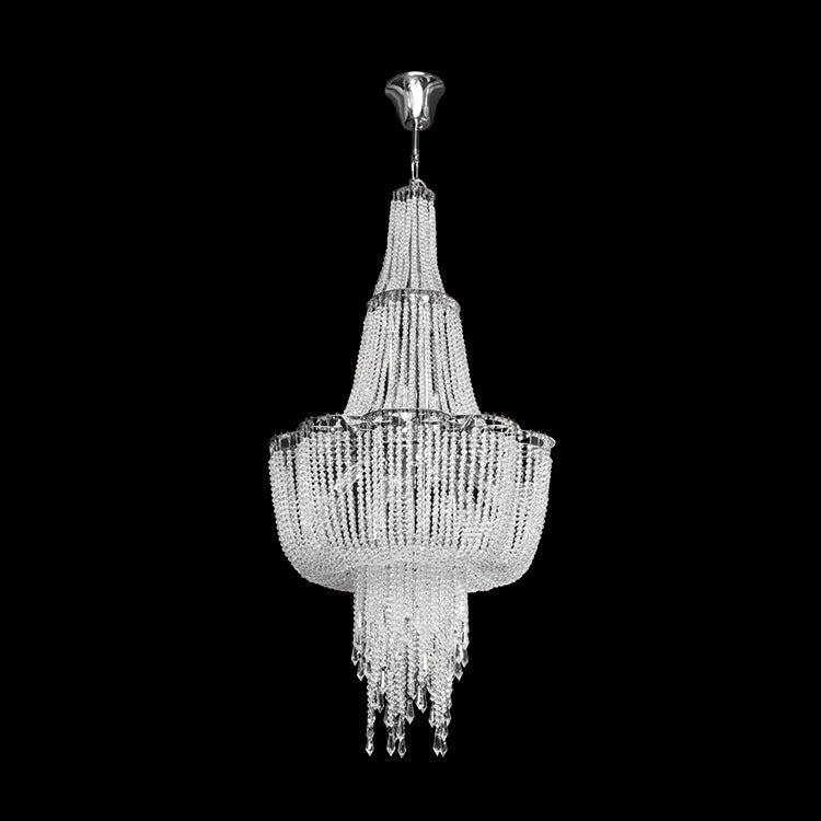 Medium Cascading Crystal Chandelier