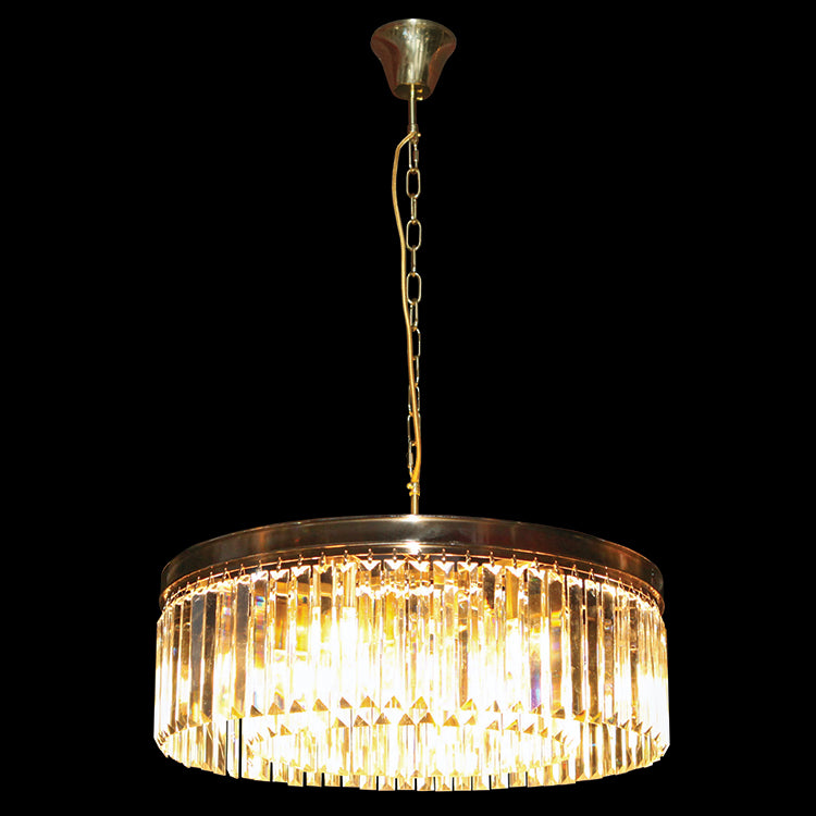 Clear Crystal Round Chandelier