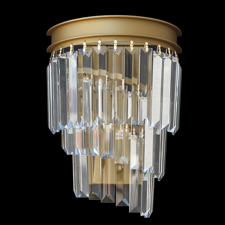 Clear Crystal Wall Light