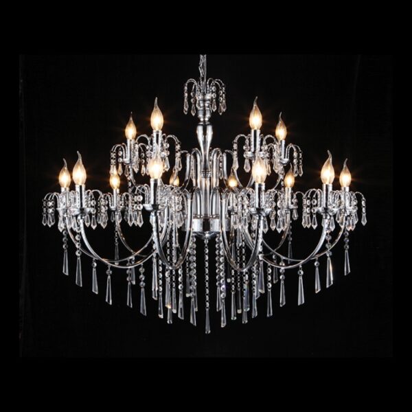 10+5 Light Elegant Crystal Chandelier